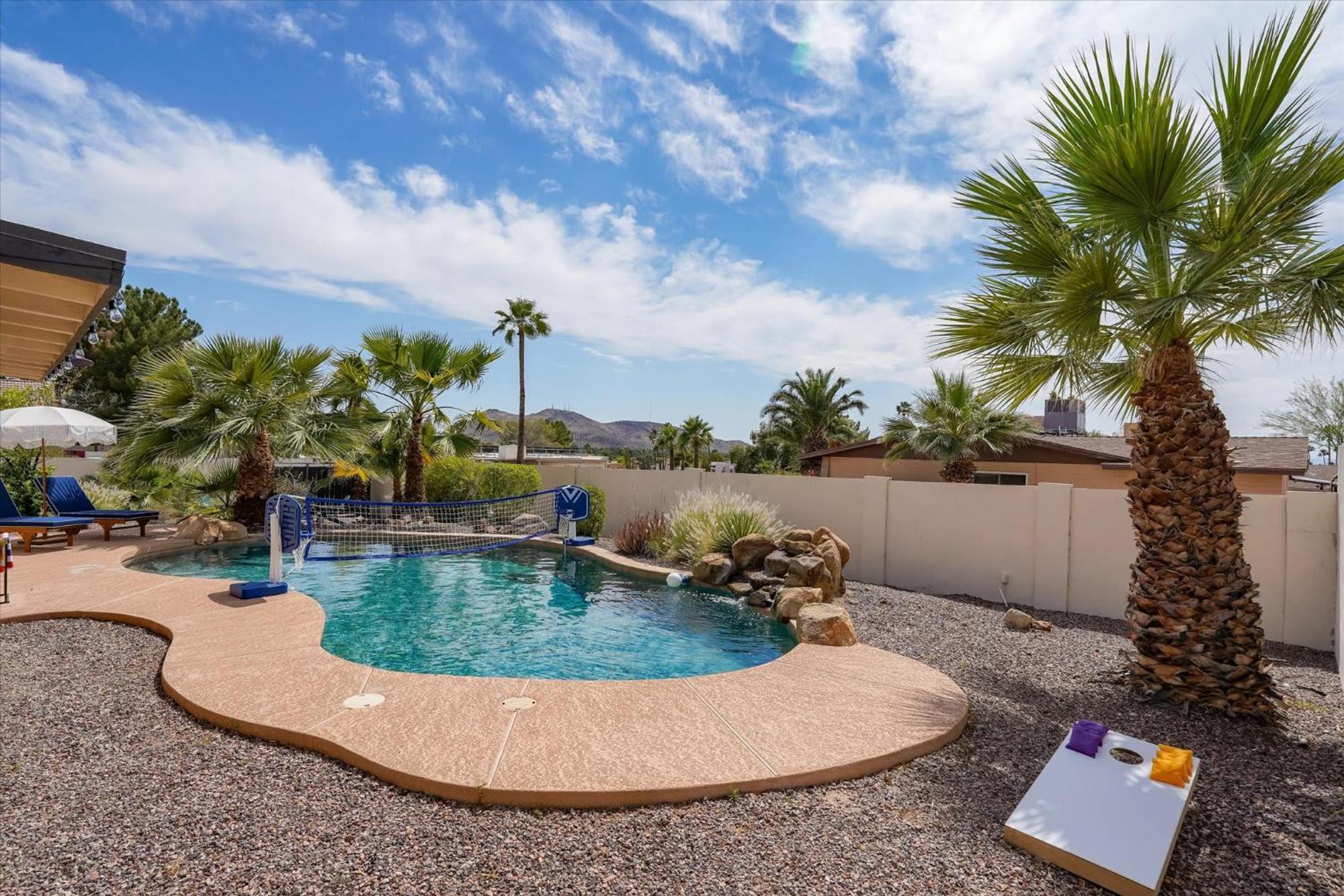 Rumah liburan Game Pool Hottub Modern Desert Oasis Phoenix